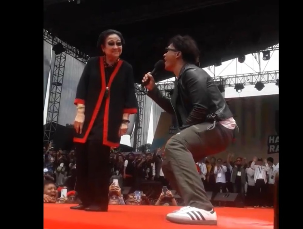 SLANK Bawakan Orkes Sakit Hati dalam Kampanye Ganjar-Mahfud, Megawati Move On?