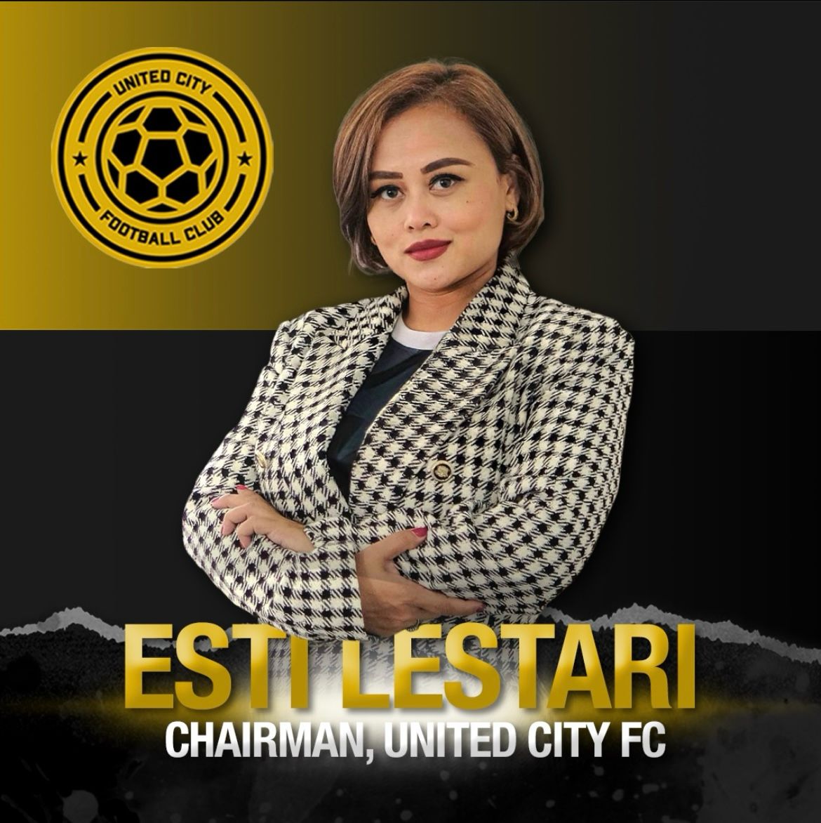Dari Jepara Menuju Filipina, Esti Lestari Chairman Baru Klub United City FC