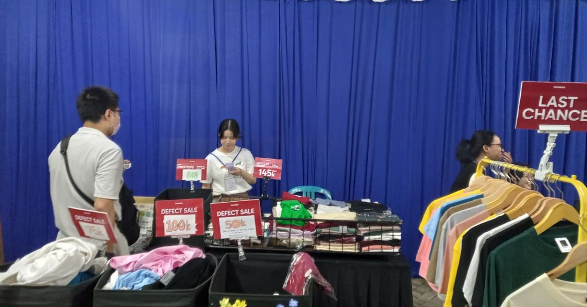 Hari Terakhir Thrift Market 4.0 x Brands Garage Sale di Kantor Harian Disway, 3.500 Produk Terjual
