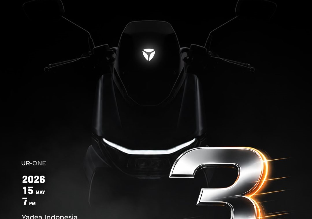 Yadea Pamer Teaser Motor Listrik Baru, Desainnya Futuristik Bergaya 'Bionic'