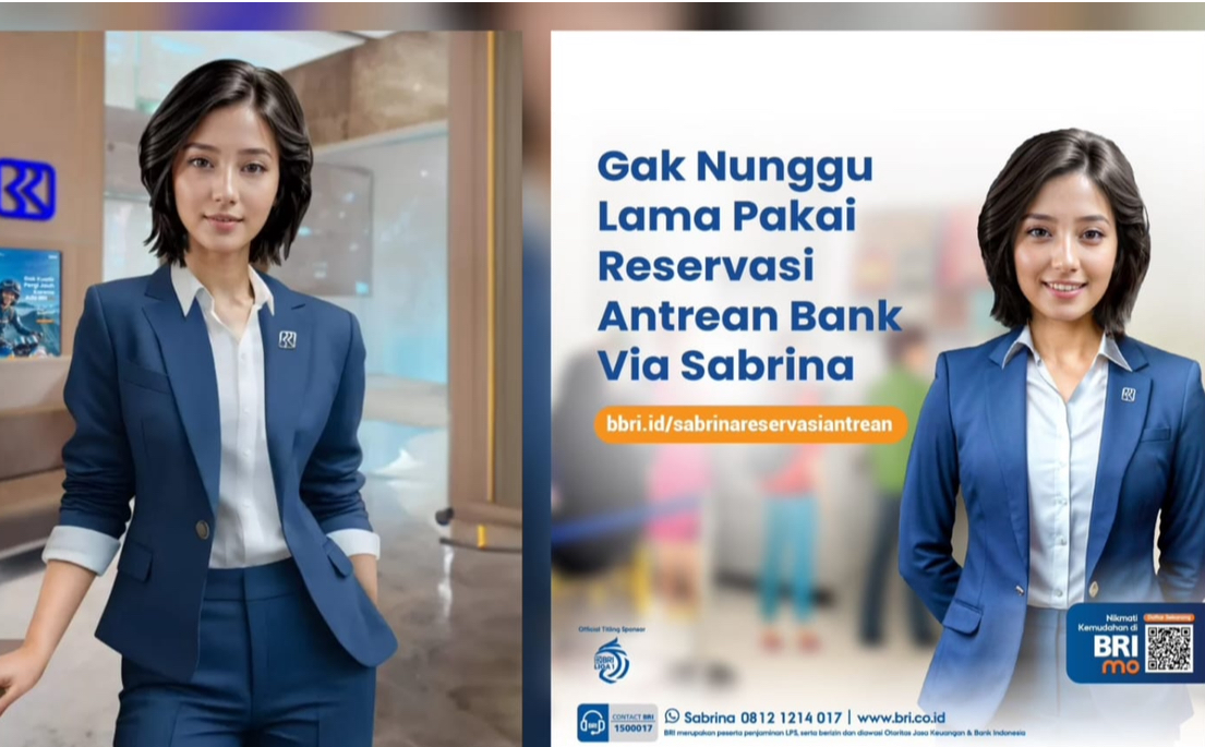 Gak Nunggu Lama, Pakai Reservasi Antrean Bank BRI via Sabrina