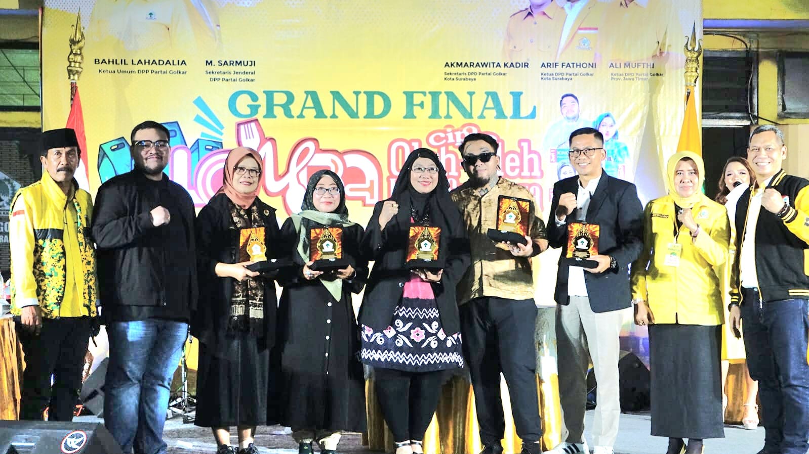 Partai Golkar Gelar Lomba Cipta Oleh-Oleh Khas Surabaya, Pemenangnya Rawon Pastry
