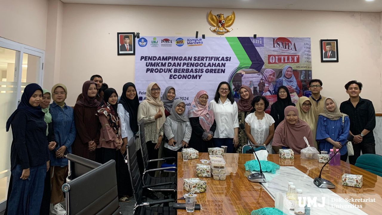 Dosen UMJ Dampingi UMKM Kelola Produk Berbasis Green Economy