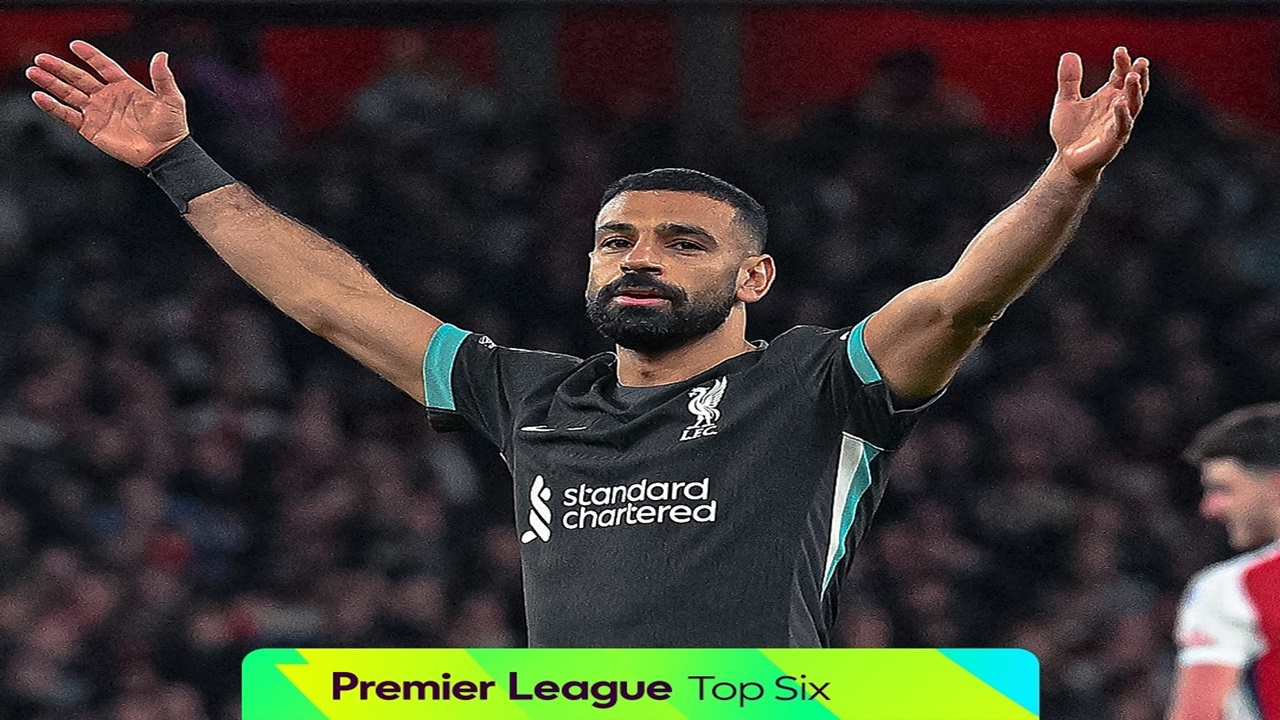 Update! Klasemen Liga Inggris 2024/25 Usai Liverpool Tahan Imbang Arsenal 2-2 di Emirates