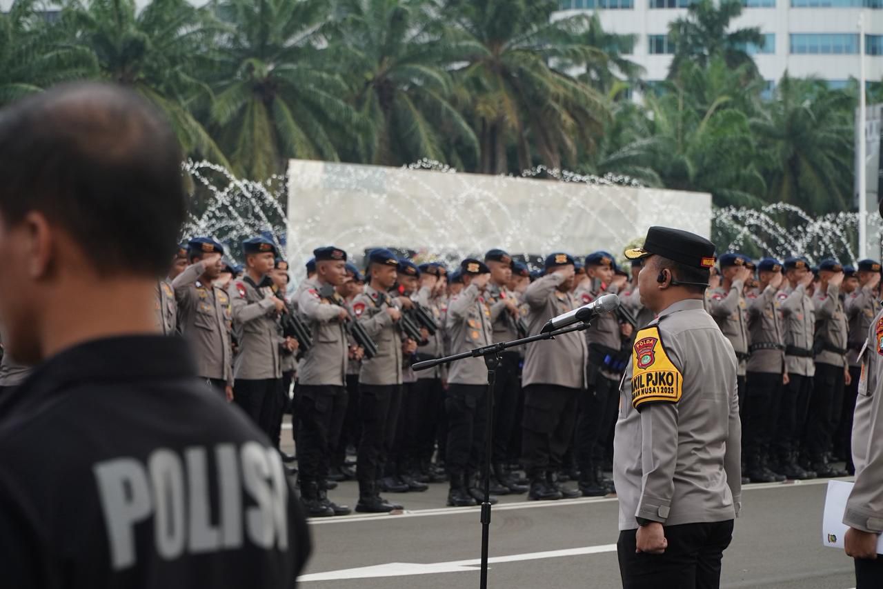 Gedung DPR hingga Kedubes Cina Dikepung Demo Hari Ini, 6 Ribu Polisi Bersiaga
