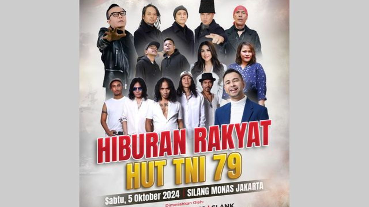 Rundown Acara HUT TNI di Monas 5 Oktober 2024, Ada Demo Alutsista hingga Konser Gratis!