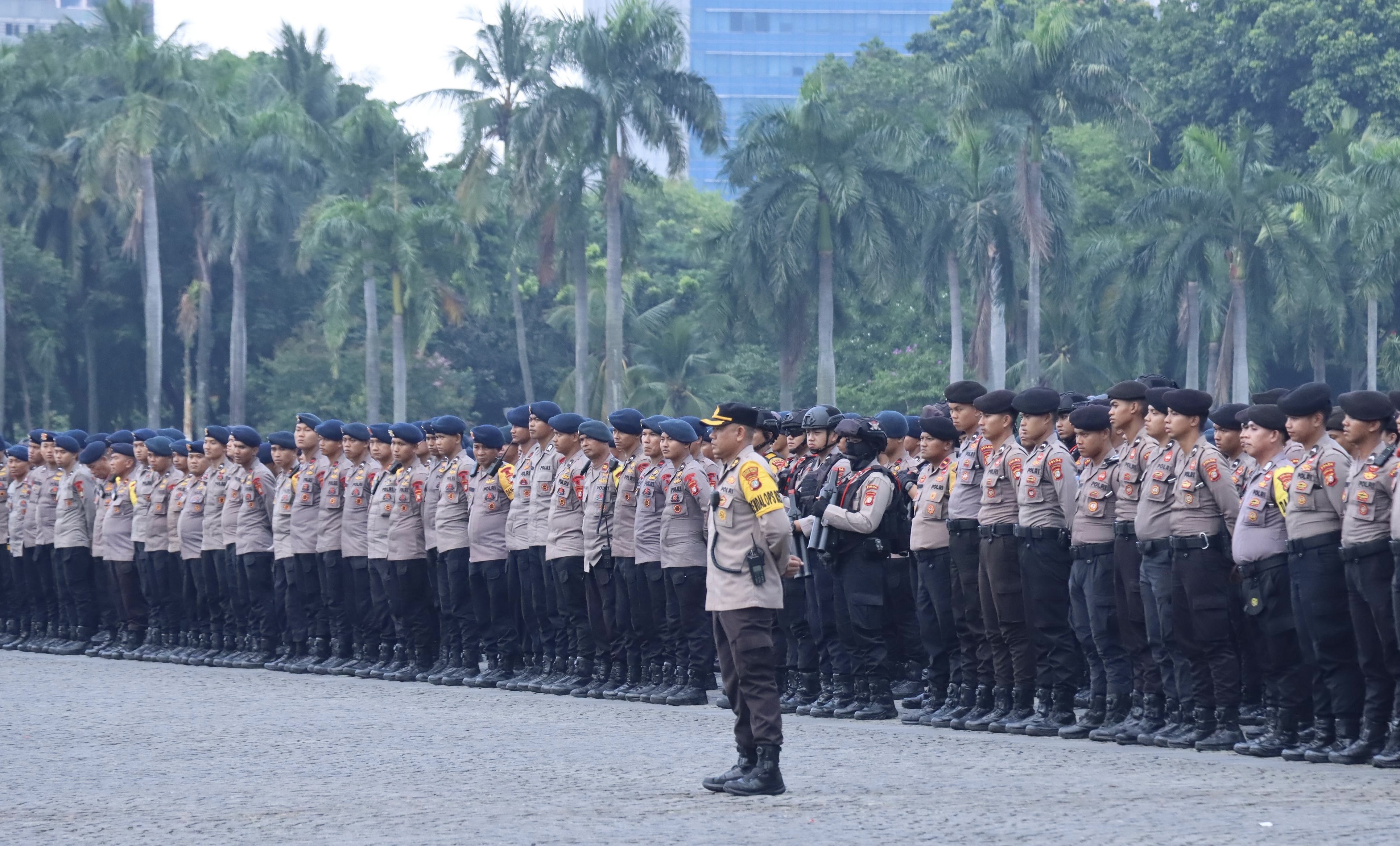 2.511 Personel Gabungan Amankan Reuni Akbar 212 di Monas, Kapolres Jakpus: Tidak Dibekali Senjata Api