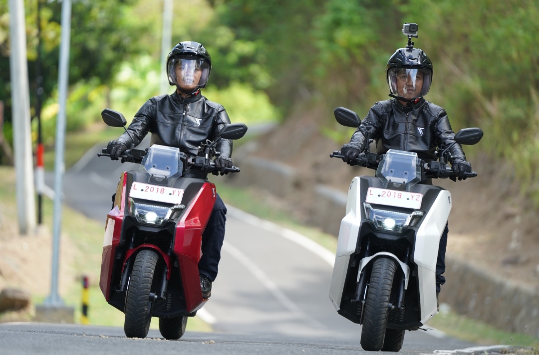 Motor Listrik Savart S-1P Sukses Uji Ketahanan Sejauh 3.000Km Jawa-Bali