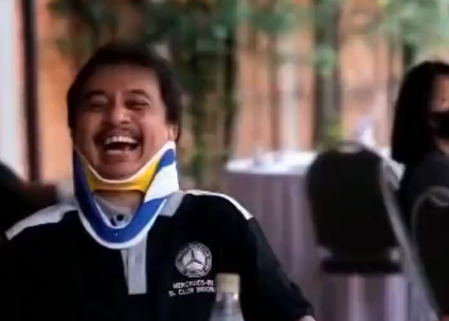  Video Roy Suryo Tertawa Lepas Pakai Penyangga Leher Beredar Luas, Muannas Alaidid: Sakit Kok Ketawa Ketiwi? 