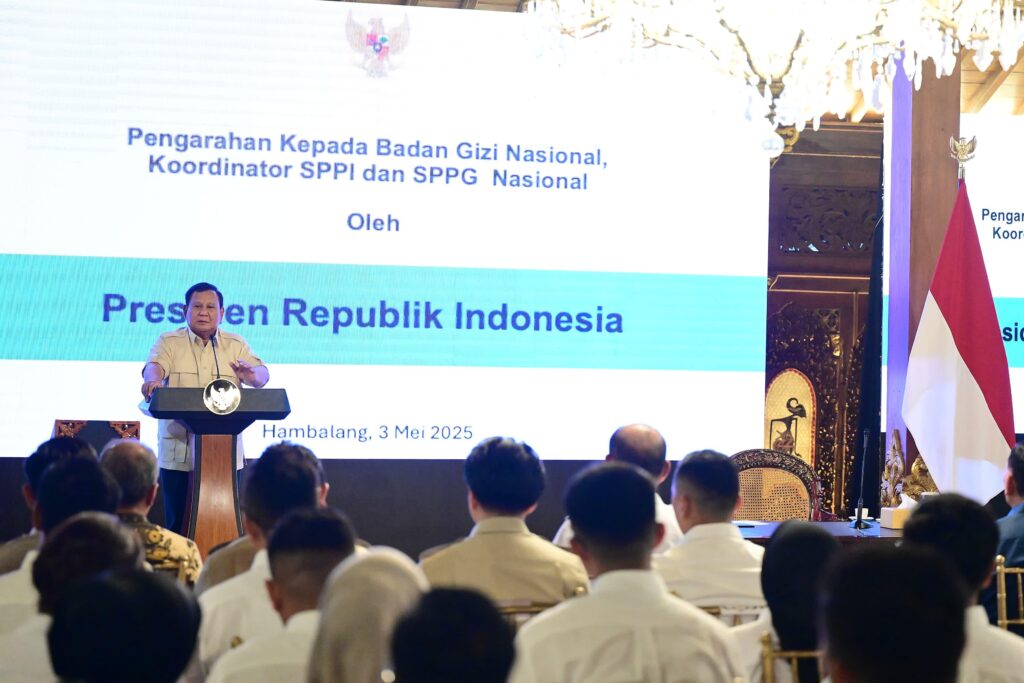 Rapat di Hambalang, Prabowo Dorong Badan Gizi Nasional Tingkatkan Layanan Program MBG