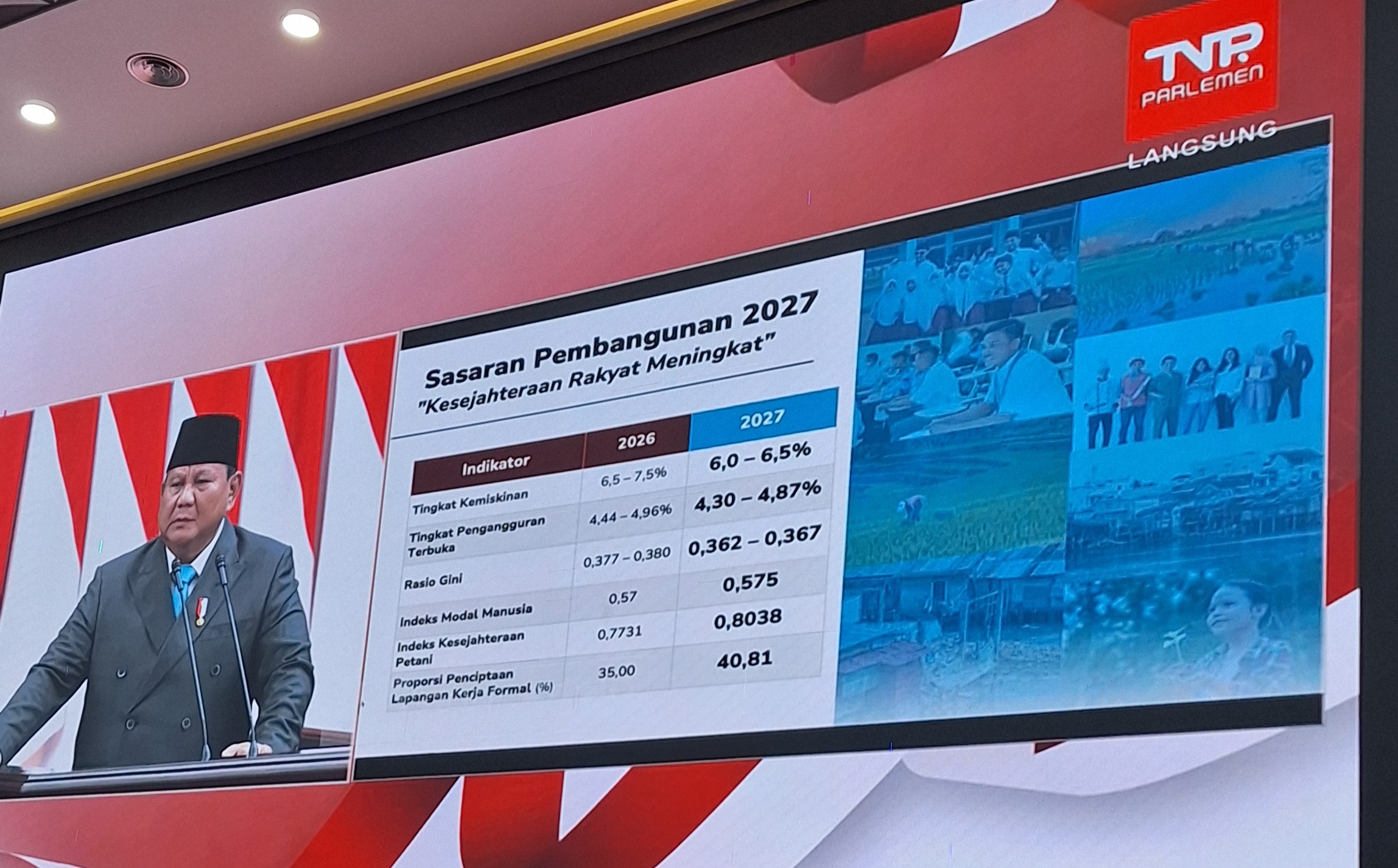Turunkan Target Kemiskinan, Prabowo: Jarak Terkaya dan Termiskin Tak Boleh Semakin Lebar
