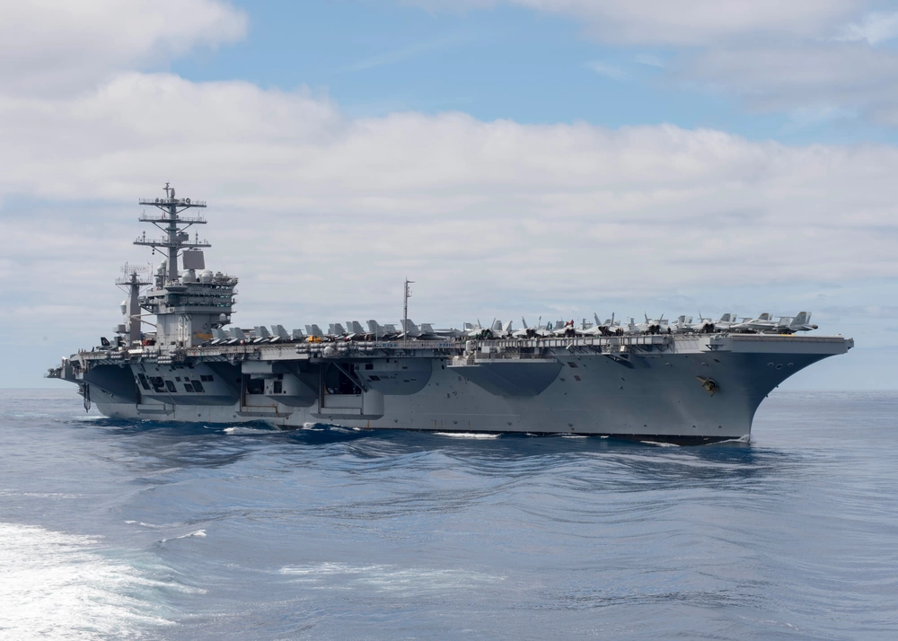 TNI Jelaskan Alasan Kapal Induk AS USS Nimitz Melintas di Perairan Aceh