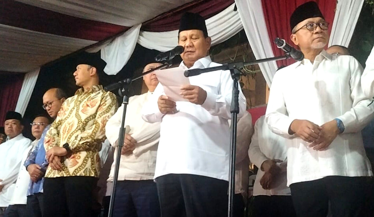 Pidato Kemenangan Prabowo, Dari Ucapan Terima Kasih Hingga Pemilu Indonesia Jadi Sorotan Dunia