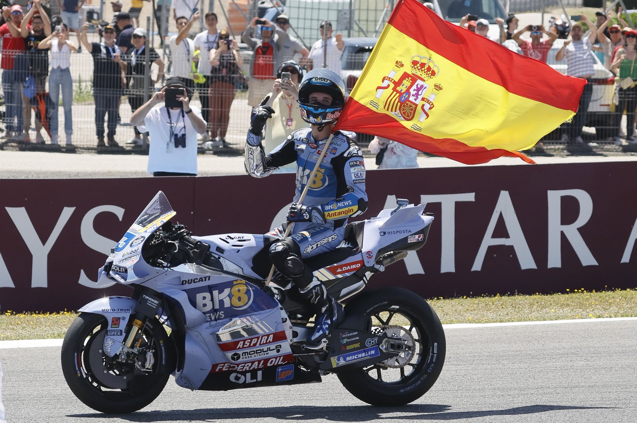 Tahu Marc Marquez Terjatuh, Alex Marquez: Ini Hari Saya Untuk Menang!