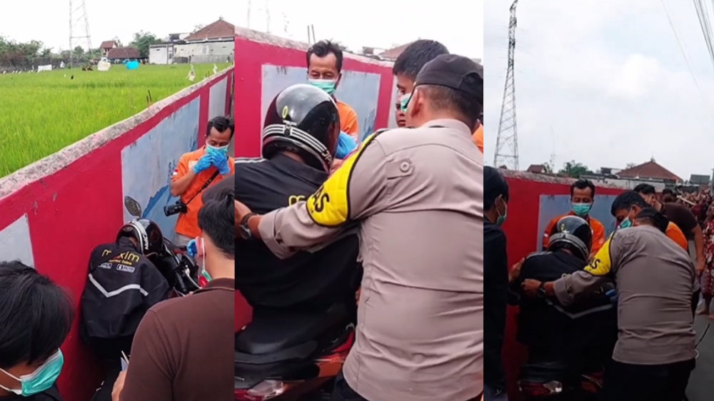 Heboh Ojol di Tasikmalaya Disangka Meninggal di Atas Motor Ternyata Masih Hidup, Netizen: Kena Prank