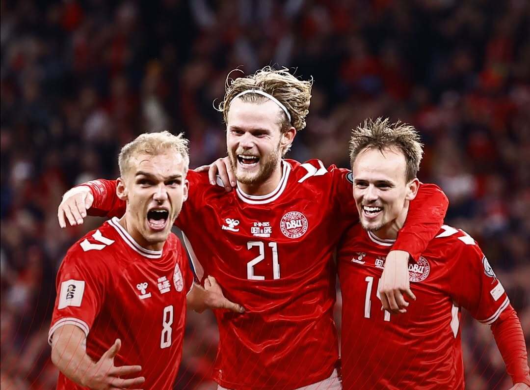 Denmark vs Yunani 3-1: Rasmus Hojlund Bersinar, Tim Dinamit Puncaki Klasemen