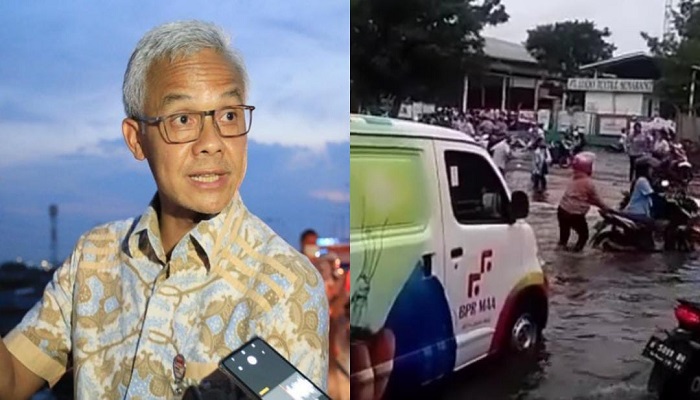 Semarang Banjir Rob, Eko Widodo Sentil Ganjar Pranowo: Tolong Jangan Copras-Capres Terus Pak!