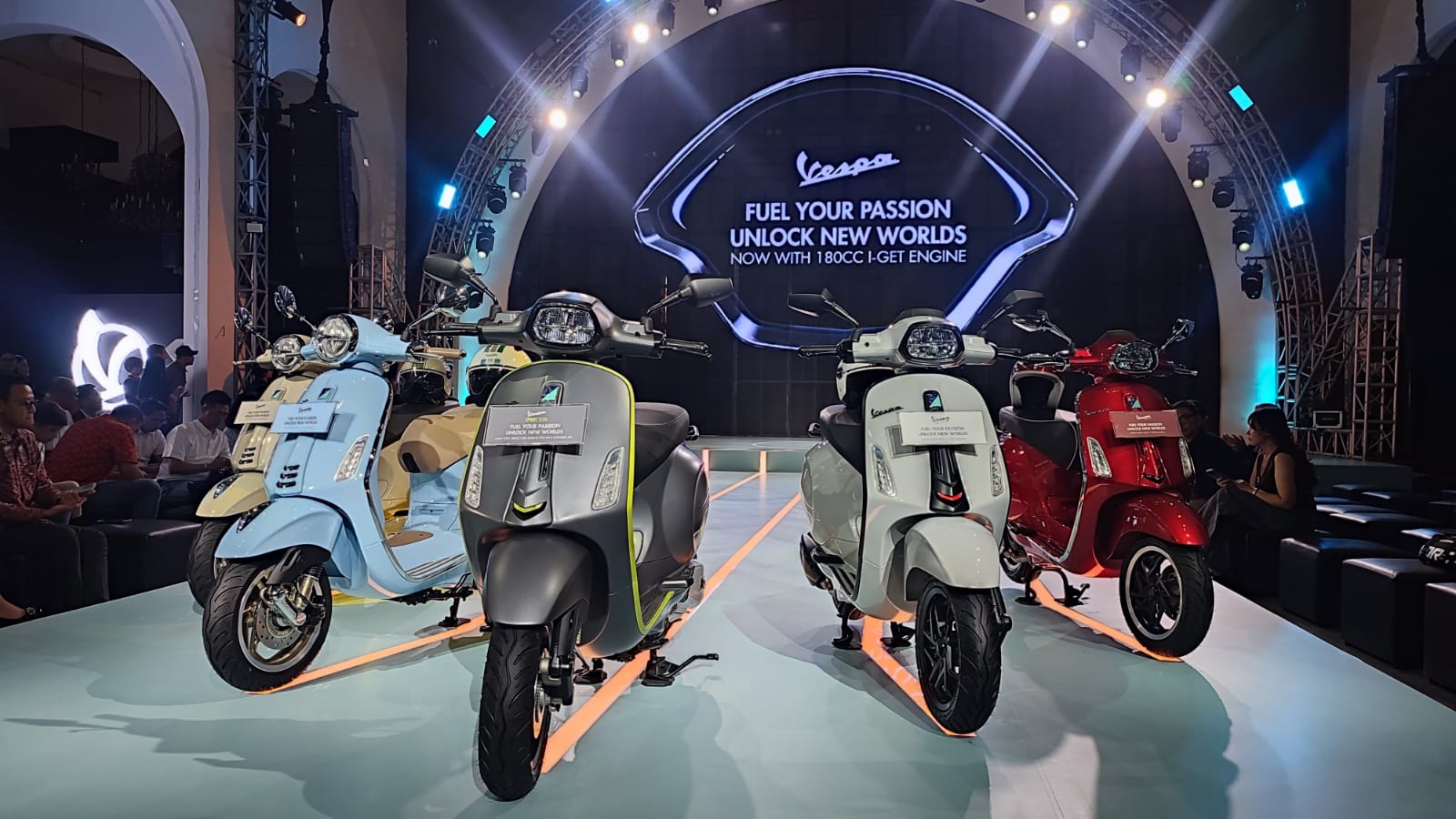Makin Bertenaga, Vespa Primavera dan Spint Pakai Mesin 180cc, Harga Tetap Sama! 