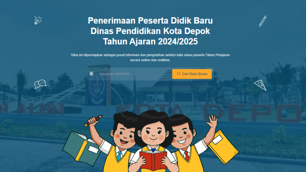 Cek Jadwal Pendaftaran PPDB Kota Depok 2024 untuk Jenjang TK-SD-SMP, Jangan sampai Ketinggalan!