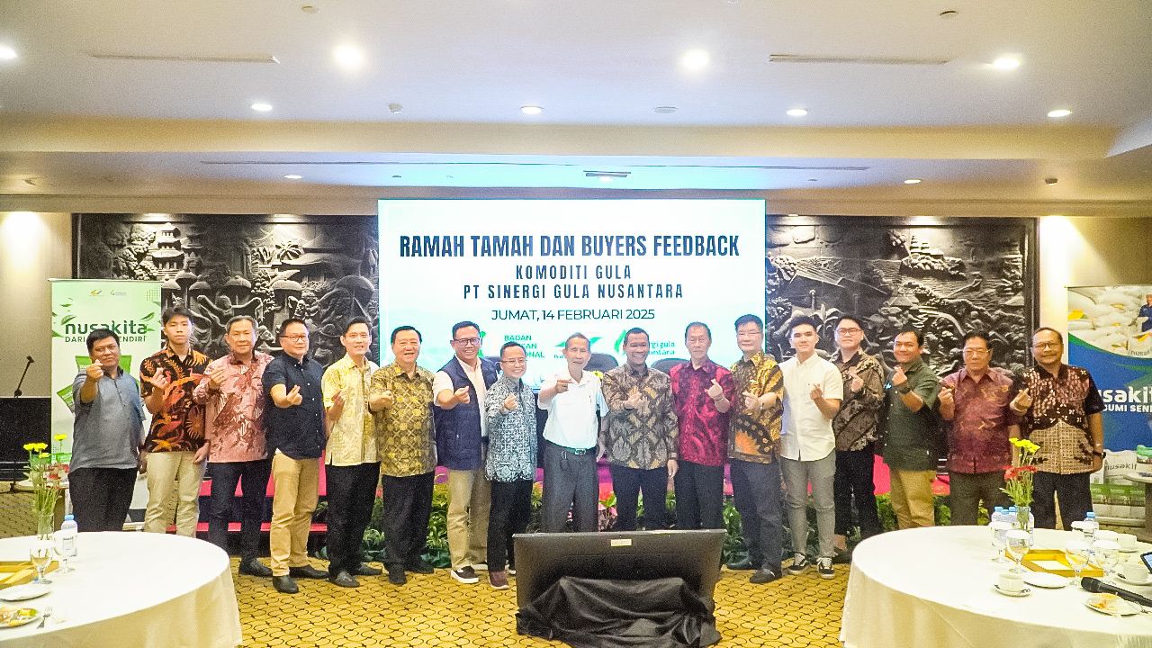 Gelar Buyers Feedback Komoditi Gula, PSGN Perkuat Sinergi dan Targetkan Produksi 2025 Meningkat