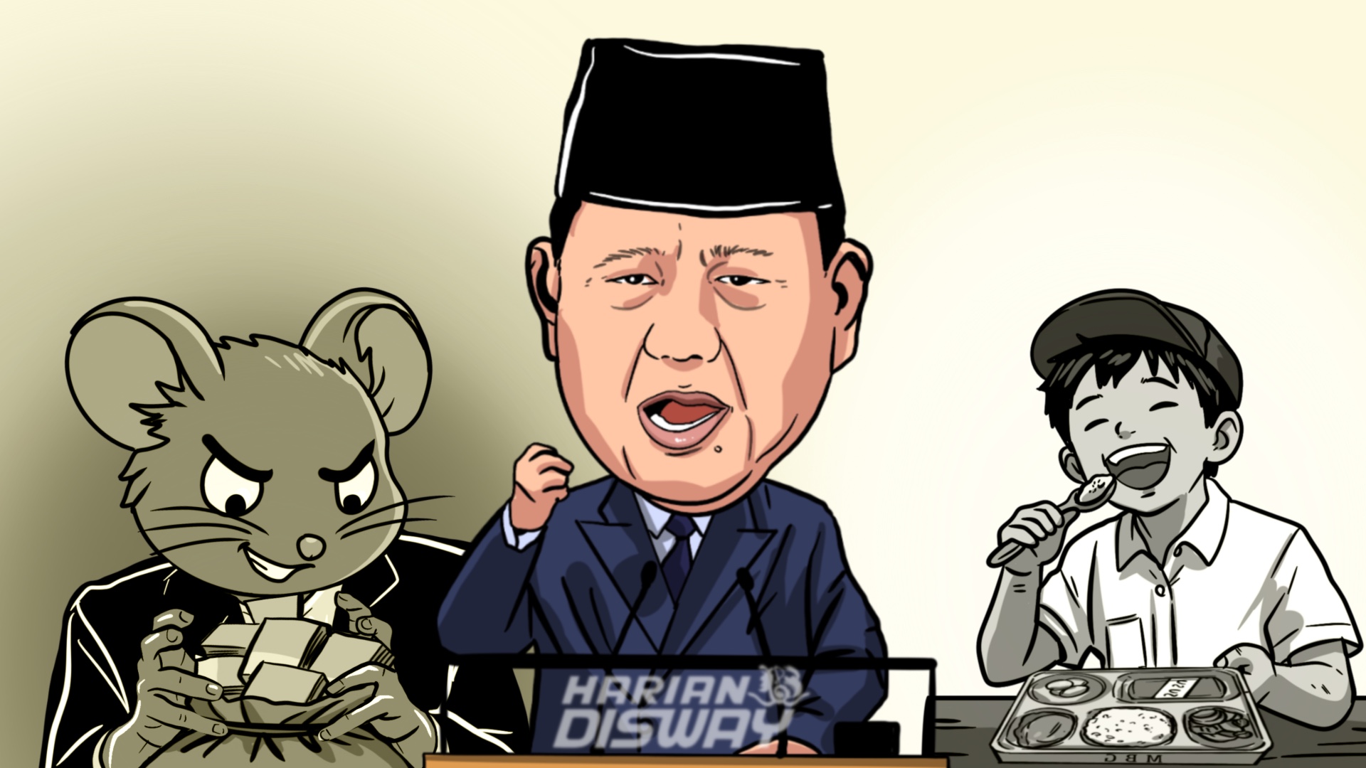 Prabowo: Daripada Uang-Uang Dikorupsi, Lebih Baik Rakyat Saya Bisa Makan