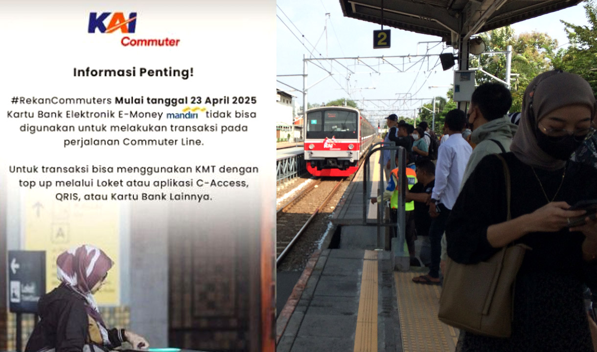 Kabar E-Mooney Mandiri Tak Bisa Lagi Digunakan di KRL Bikin Heboh Pengguna, Netizen: Sama-sama BUMN Kok Bikin Sulit!