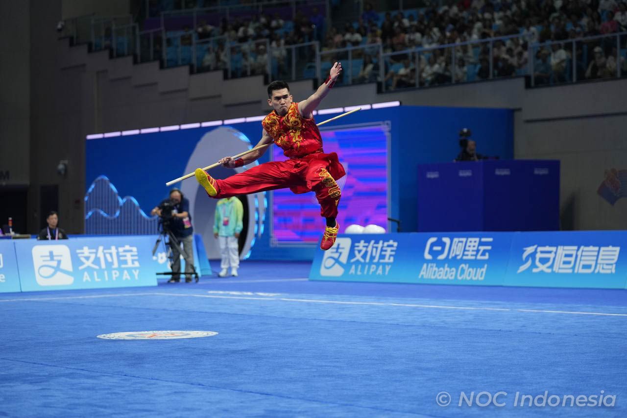Sempat Putuskan Pensiun, Harris Raih Emas Wushu Asian Games 