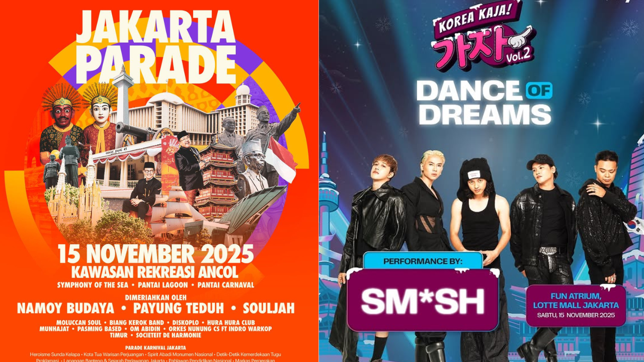 9 Konser Gratis di Jabodetabek Akhir Pekan 14-16 November 2025, Ada Mahalini hingga Kerispatih!