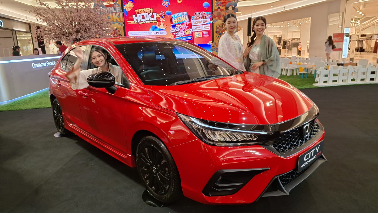 Honda City Hatchback RS 2025, Produk Terbaru Tampil dalam Pameran Honda Panen Hoki