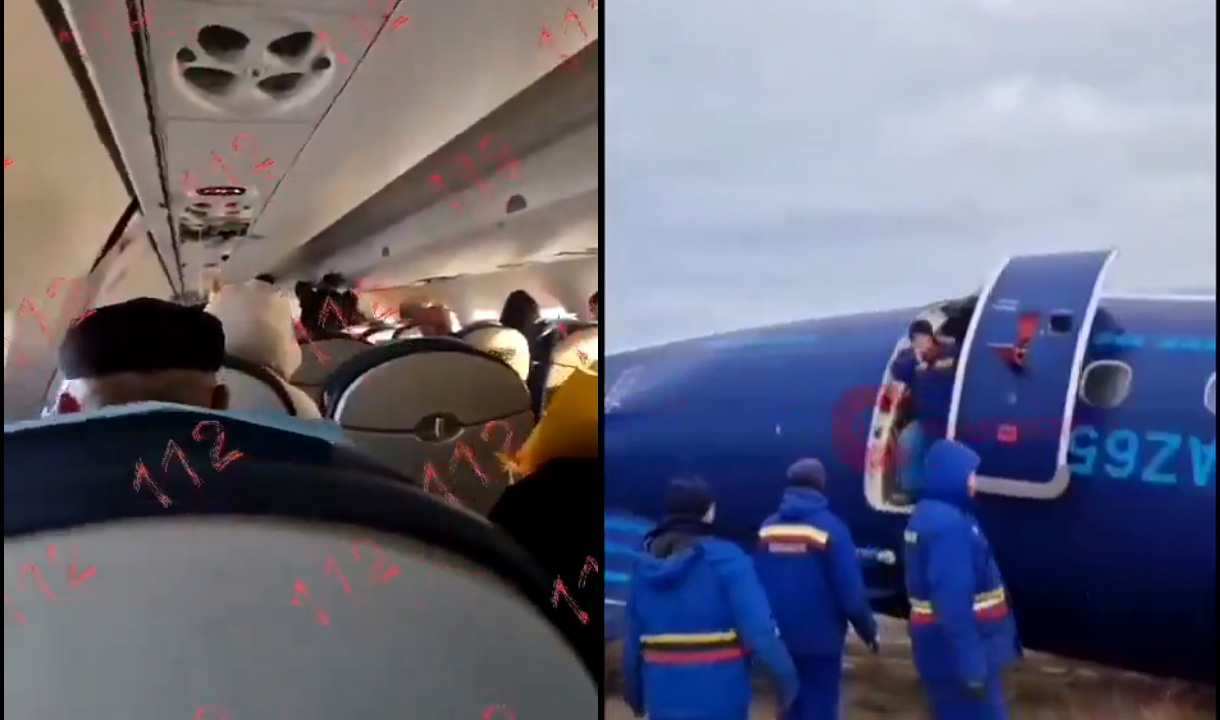 Penumpang Azerbaijan Airlines Bagikan Video Kepanikan Dalam Kabin Jelang Kecelakaan Maut, Sempat Pamitan ke Istri