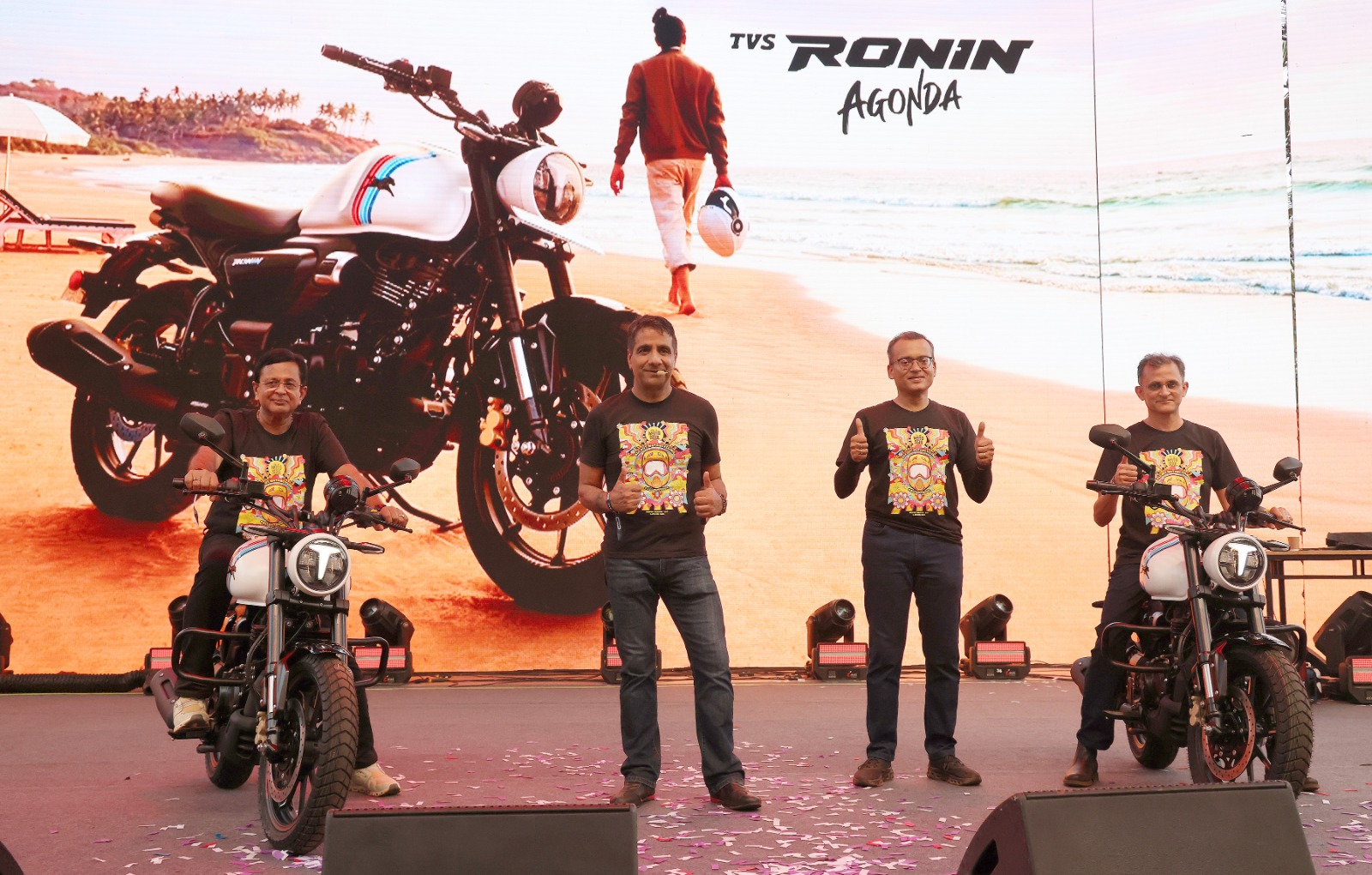 TVS Ronin Agoda dan Apache RTX300 Spesial 20 Tahun Anniversary Meluncur di TVS MotoSoul 2025