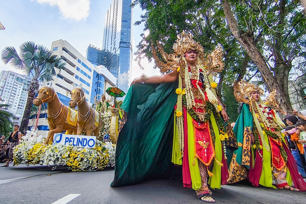 Pawai Bunga, Pelindo Angkat Legenda Nyi Roro Kidul
