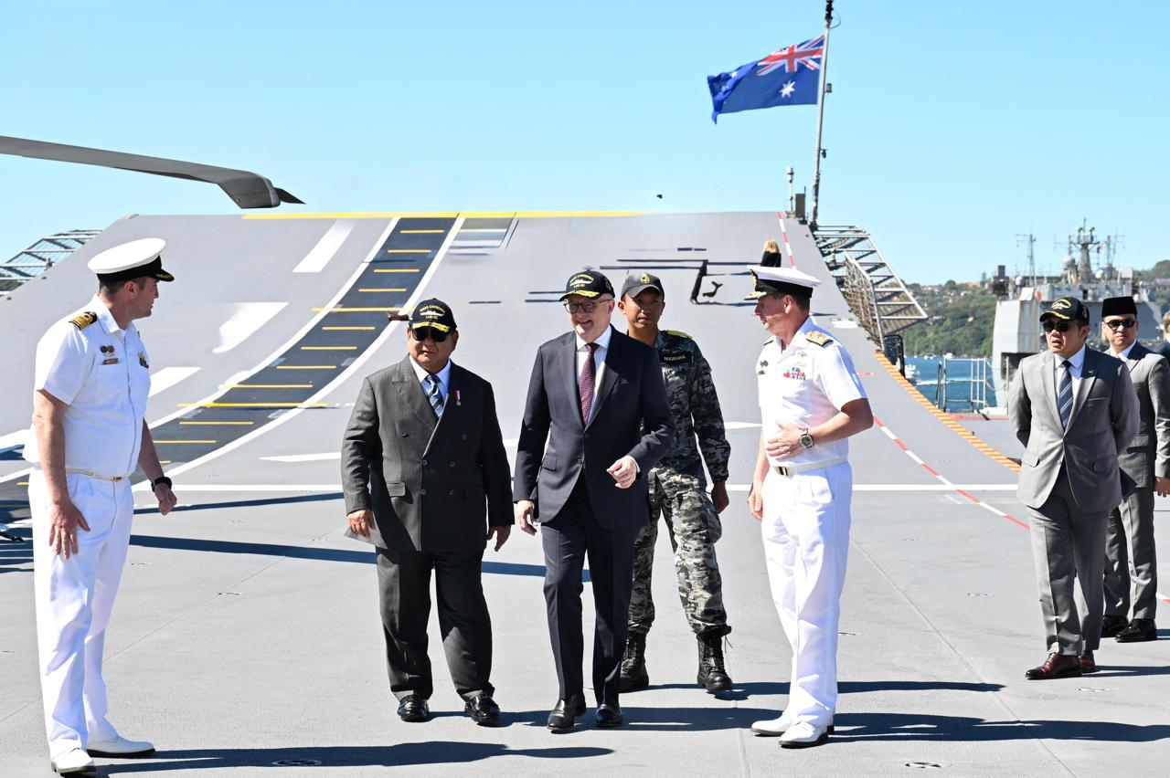 Prabowo Sebut Indonesia dan Australia Ditakdirkan Jadi Tetangga yang Baik