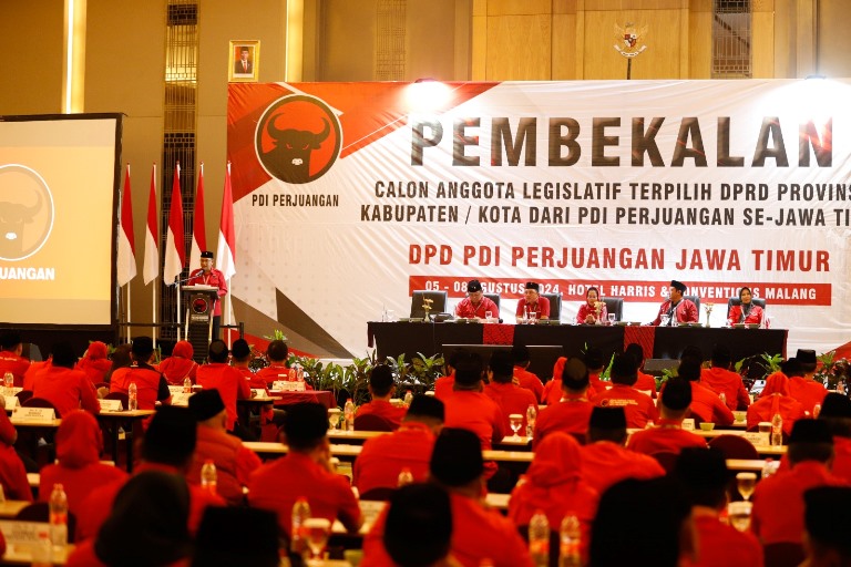 Sebanyak 329 Caleg DPRD Terpilih dari PDI Perjuangan se-Jatim Ikuti Pembekalan