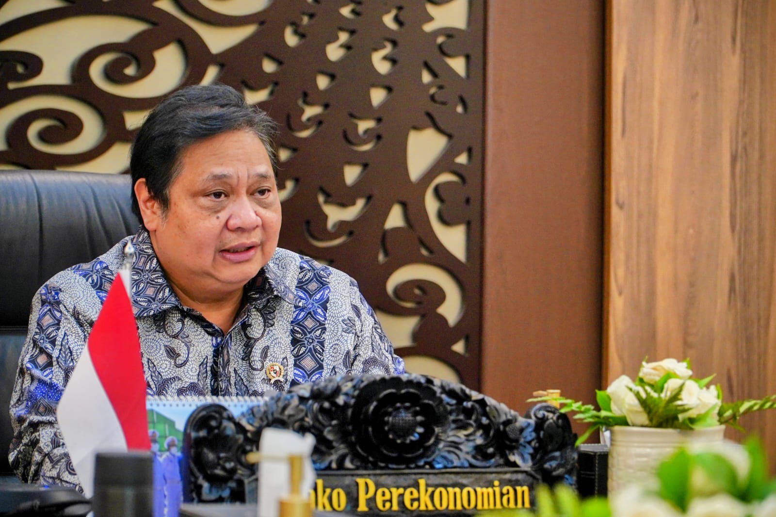 Airlangga Perintahkan Percepat Vaksinasi, untuk Kendalikan Penyebaran PMK