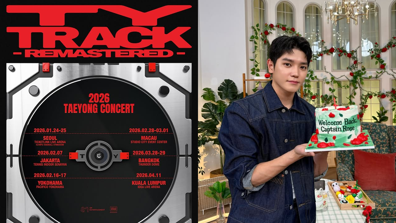 Captain Rose Is Back! Taeyong NCT Gelar Konser di Jakarta 7 Februari 2026