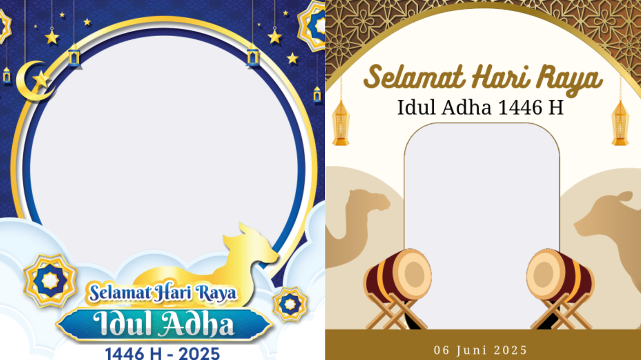 50 Link Twibbon Idul Adha 2025 Terbaru dan Gratis Lengkap Ucapan, Rayakan Hari Kurban di Medsos