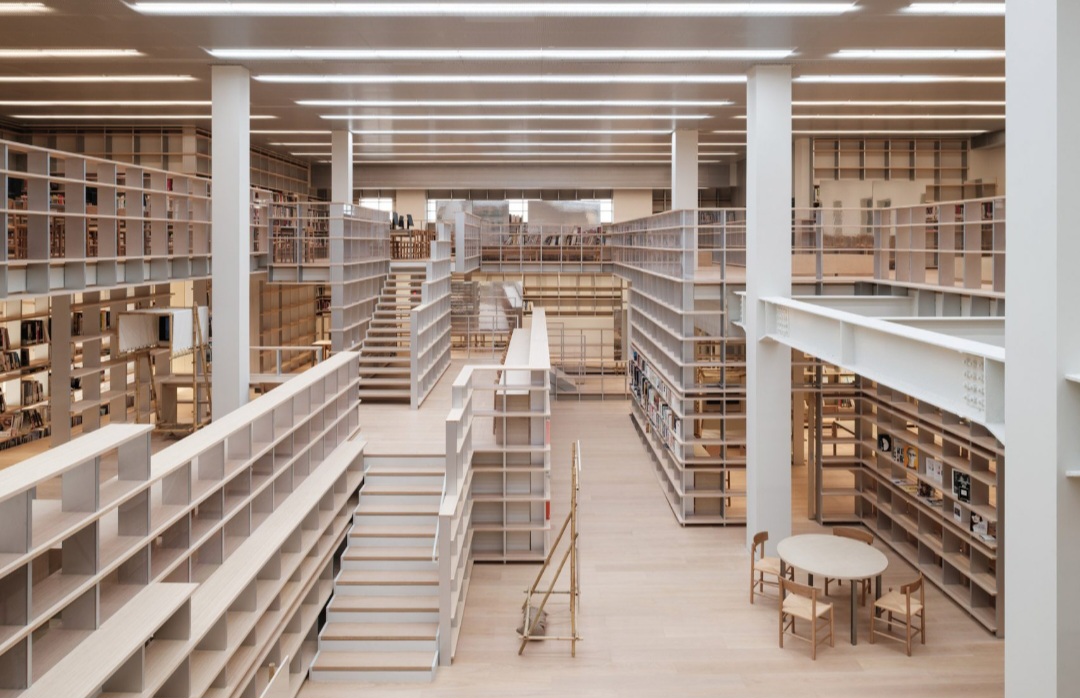 Arsitek Jepang Sulap Lantai Tiga Power Station of Art Shanghai Jadi Perpustakaan Seni Espace Gabrielle Chanel