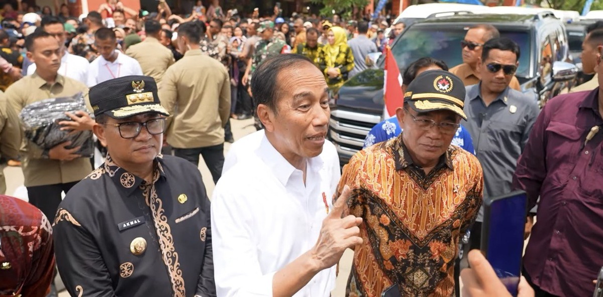 Kali Pertama ke Berau, Jokowi Ingin Daerah Sekitar IKN Bisa Suplai Logistik