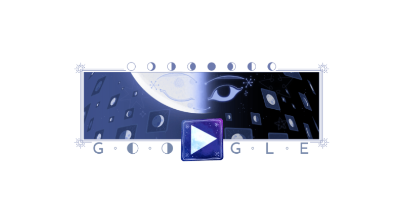 Rayakan Fase Bulan Separuh, Cara Main Game Google Doodle Rise of the Half Moon