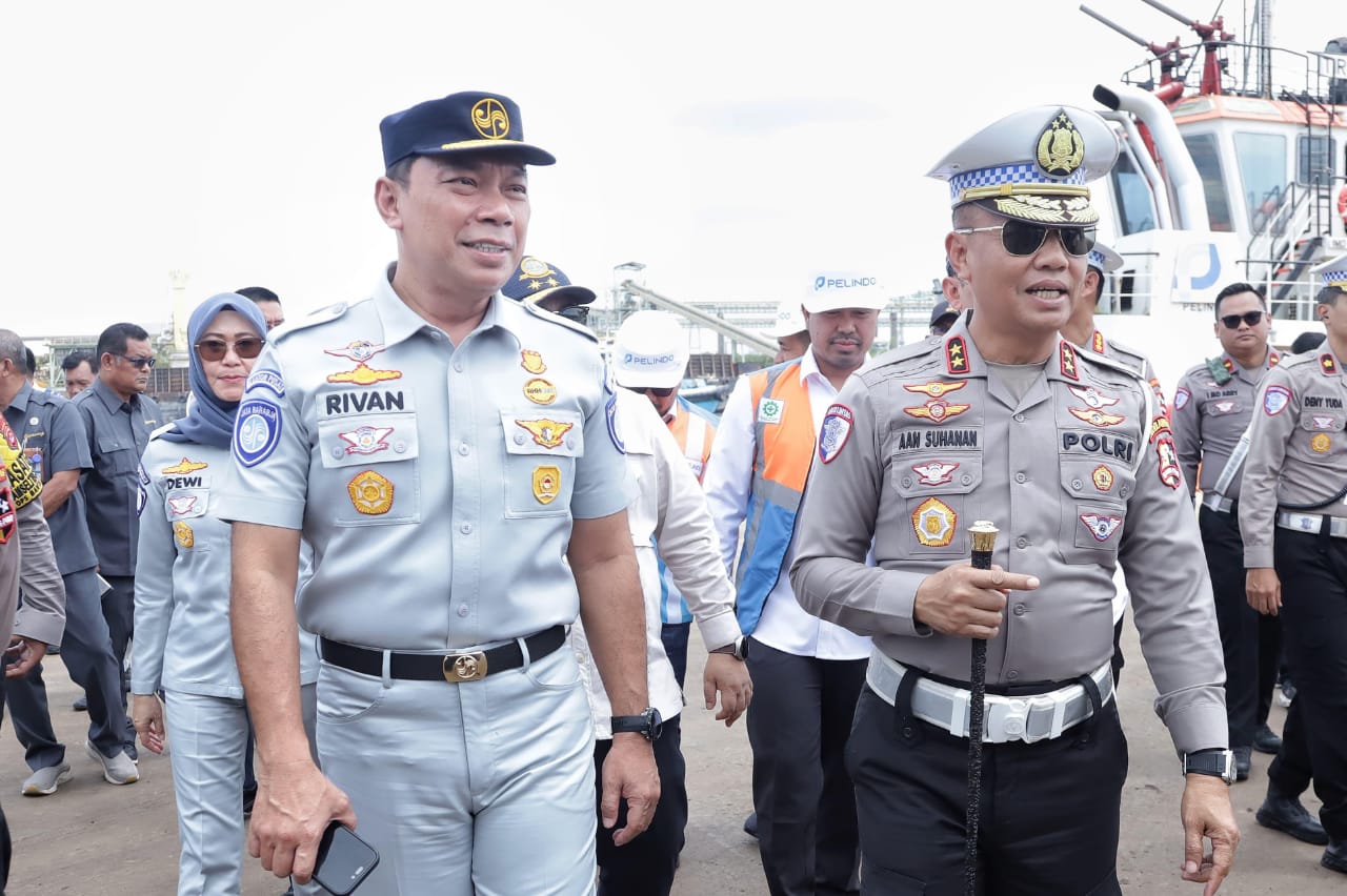 Jamin Libur Nataru 2024 Lancar, Jasa Raharja dan Korlantas Polri Cek Tol Hingga Pelabuhan Merak