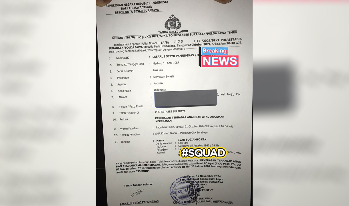 Ivan Sugianto Dilaporkan ke Polrestabes Surabaya, Netizen: Kita Kawal Bereng-bareng!