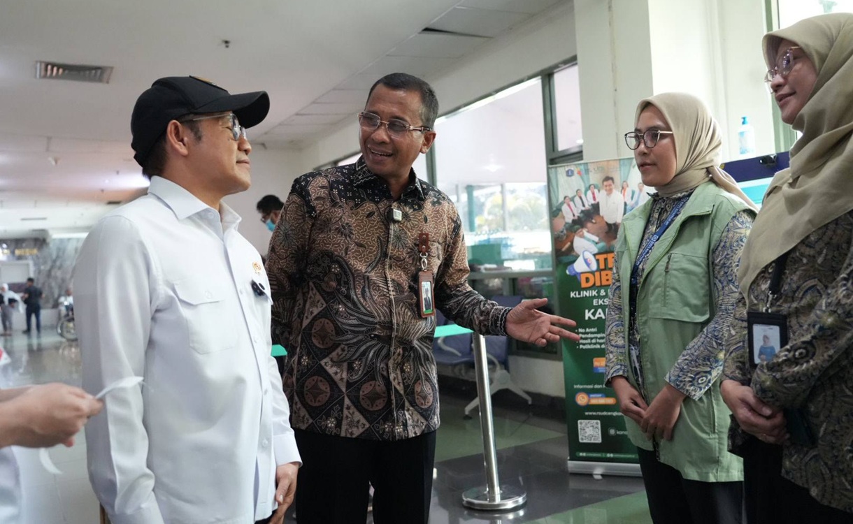 Pastikan Sesuai Ketentuan, Menko PM Cek Pelayanan JKN di RSUD Cengkareng