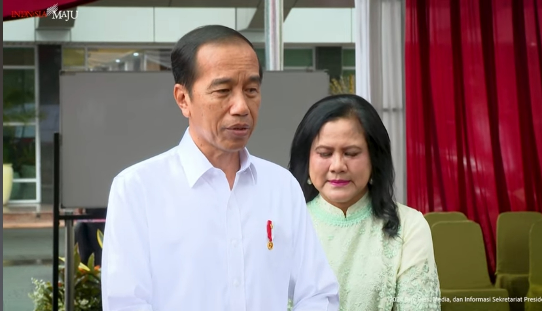 Nyoblos di Gambir, Jokowi Belum Nonton Dirty Vote