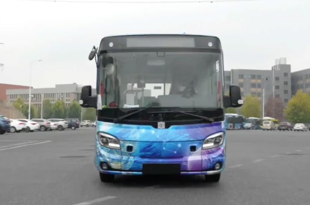 CRRC Mantapkan Bus Pintar di Zhuzhou