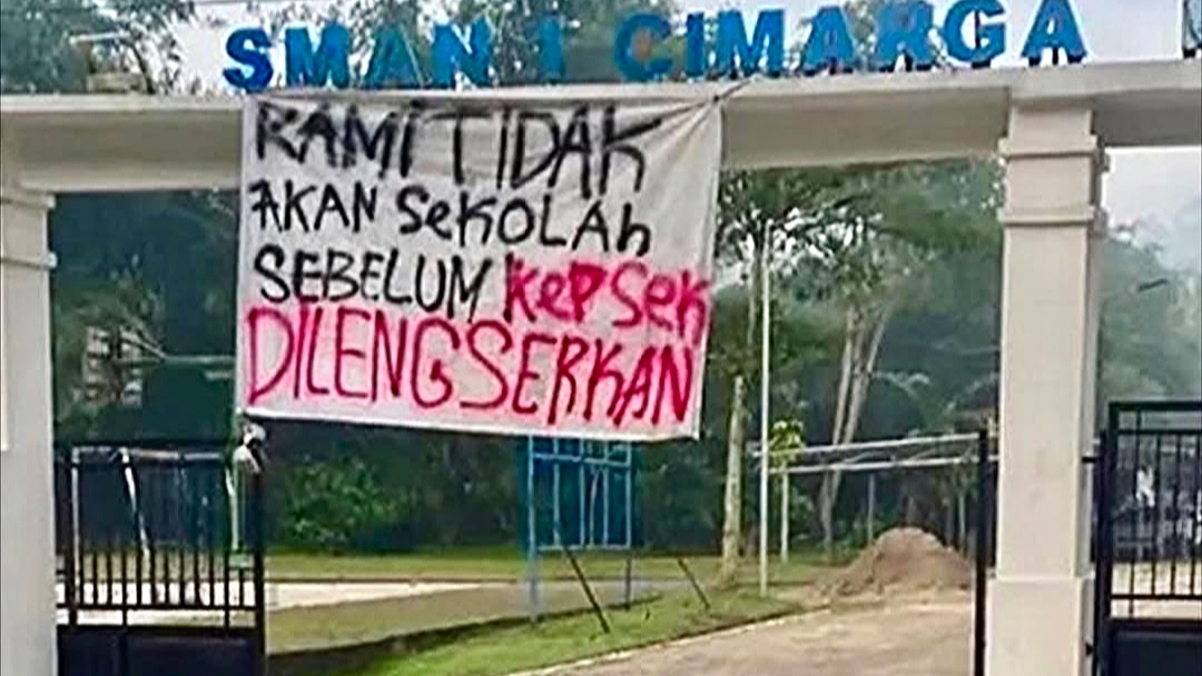 Aksi Mogok Massal di SMAN 1 Cimarga, Kepala Sekolah Dinonaktifkan Usai Tampar Siswa