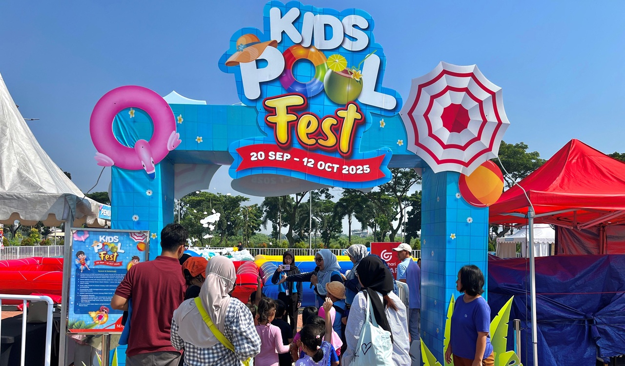 Mal Ciputra Tangerang Gelar Kids Pool Festival 2025, Hadirkan Keseruan Bermain Air dan Foam Party