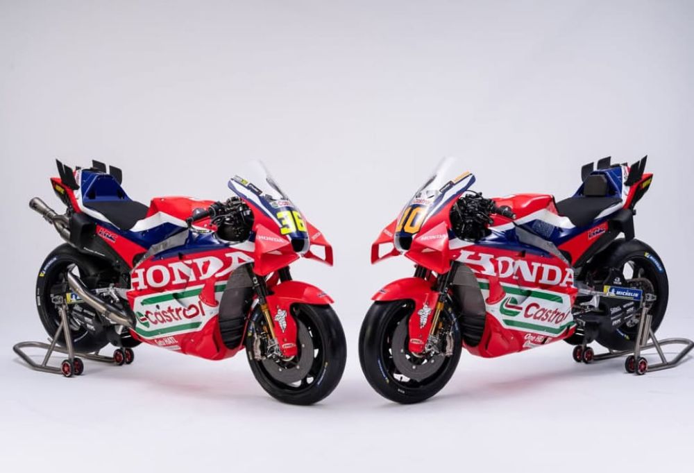 Honda HRC Castrol Rilis Livery MotoGP 2026, Joan Mir dan Luca Marini Tampil Perdana