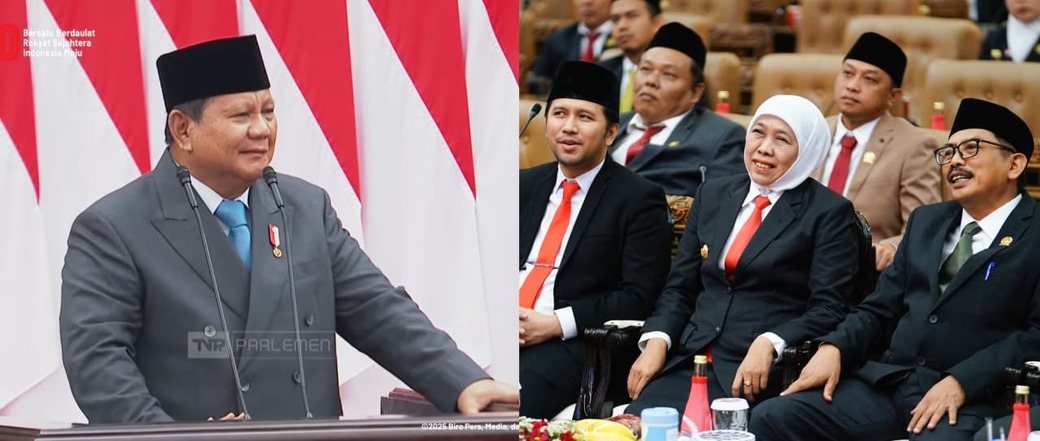 Khofifah Garis Bawahi Konsep Indonesia Incorporated dalam Pidato Presiden Prabowo 