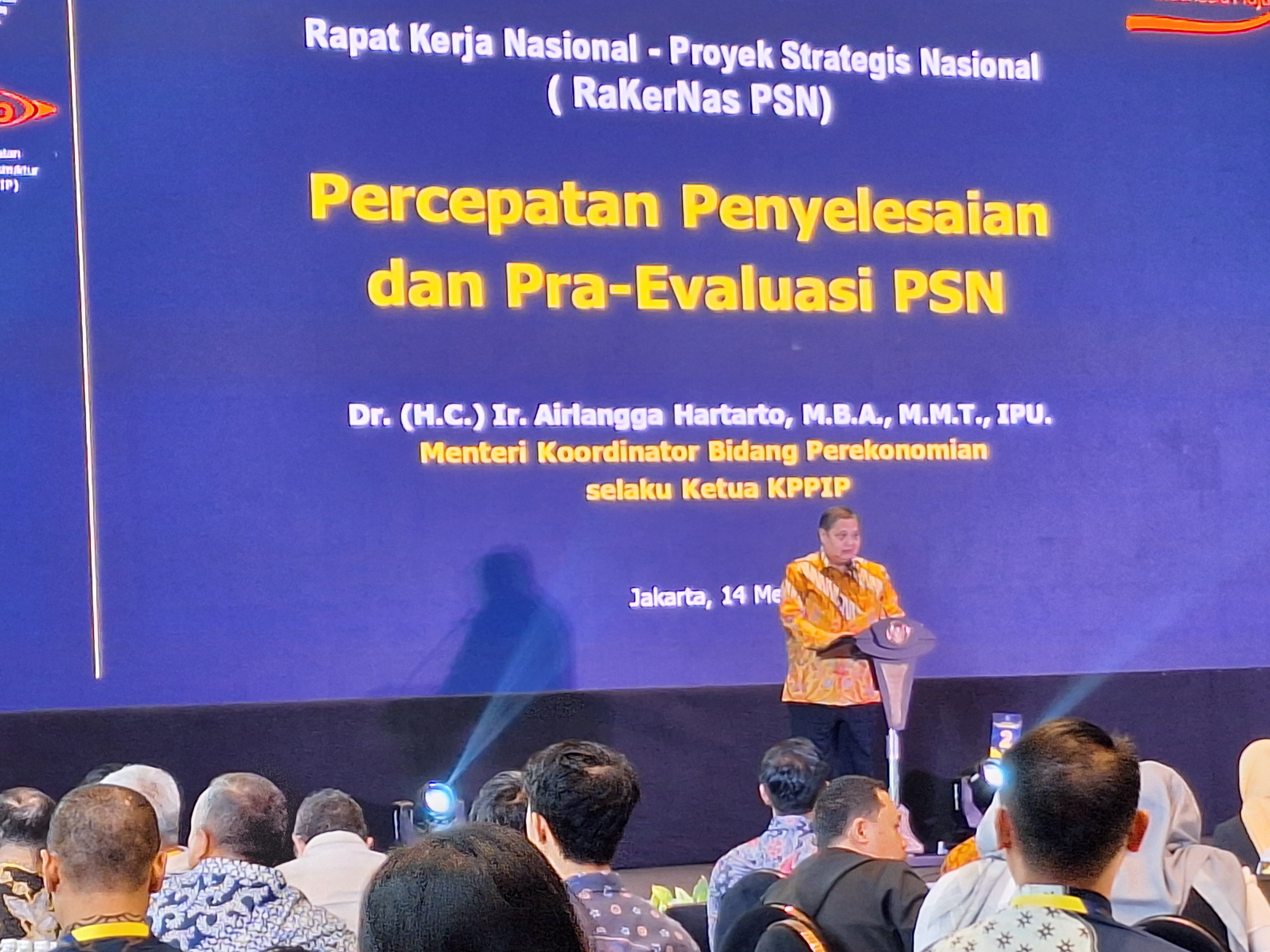 Pemerintah Target 41 PSN Senilai Rp554 Triliun Rampung 2024